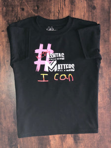 Hashtag Matters Rainbow (Kids / I Can) T-Shirt
